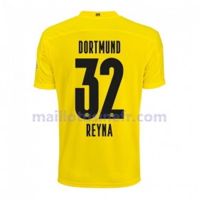 Maillot de Foot Borussia Dortmund Giovanni Reyna 32 Domicile 2020-21